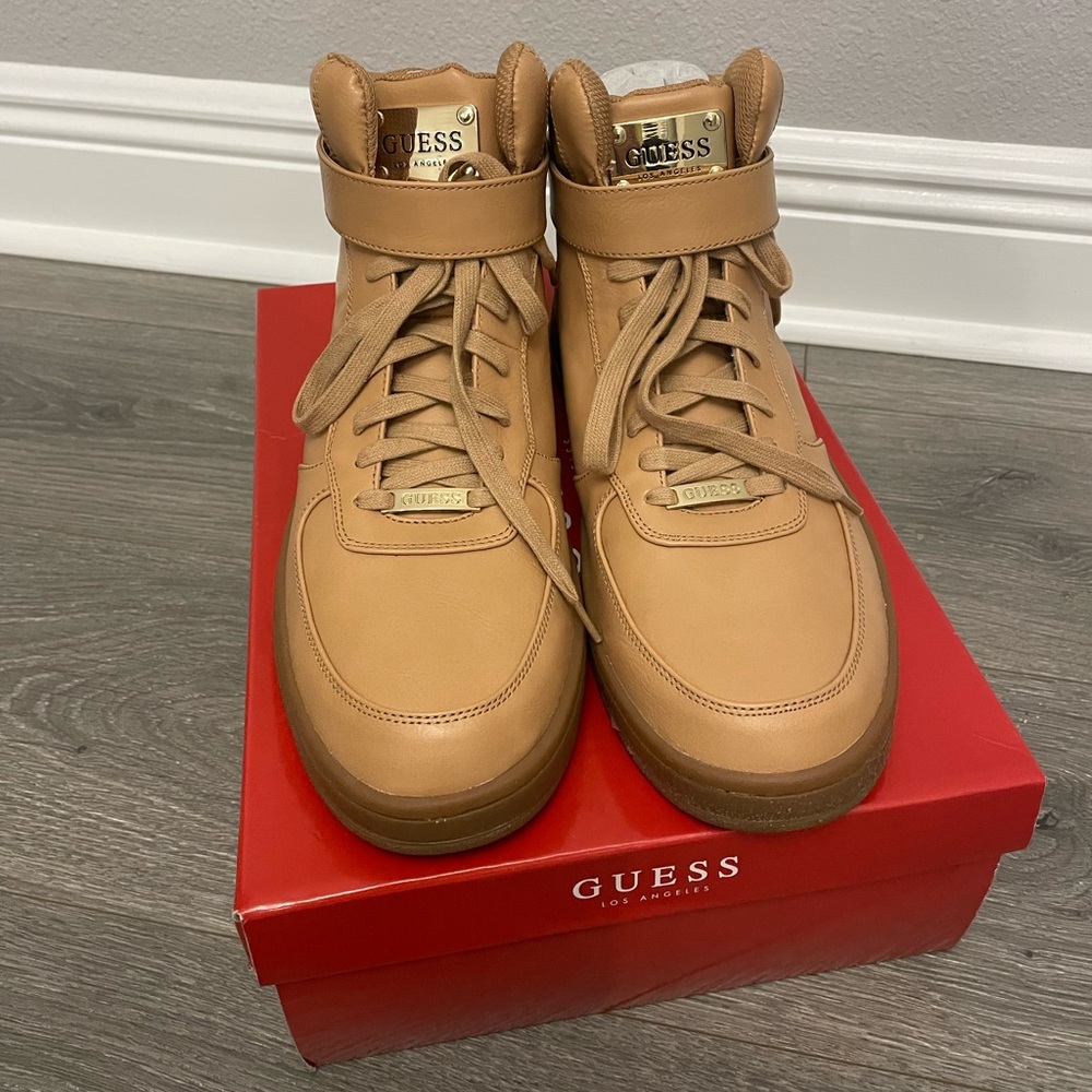 Tan Guess Sneakers